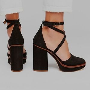 Free People Remi Platforms Size 39
